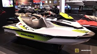 2016 Sea Doo RXT X 300 Jet Ski  Walkaround  2016 Toronto Boat Show [upl. by Etiuqram]