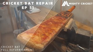 GM Repair amp Refurbishment  Cricket Bat Repair EP  51 क्रिकेट बैट को कैसे रिपेयर करें [upl. by Tedie]