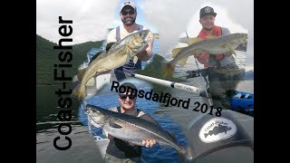 Romsdalfjord 2018  Schleppen auf DorschSpeedpilken auf Seelachs [upl. by Adnamor938]