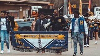 Slidell La 2024  Heidelberg Marching Band  American Boy Titans Parade [upl. by Ellerahs116]