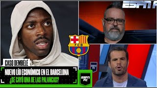 ESCÁNDALO entre Barcelona y Dembélé quien se quiere ir al PSG y el club reclama dinero  ESPN FC [upl. by Aroda]