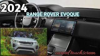 2024 Range Rover Evoque Gets Curved Touchscreen Price Jumps 4900 [upl. by Mulford]