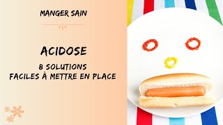 8 solutions contre lacidose et contrôler son pH urinaire [upl. by Cheung]