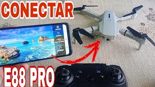 COMO CONECTAR A CÂMERA DO DRONE E88 PRO NO SEU CELULAR DO JEITO MAIS FÁCIL [upl. by Karie]