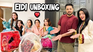 SHADI K BAAD GHAR SY PEHLI EID AGAI ♥️  Behno K Sath Mil K Unboxing Ki 😍 [upl. by Adiarf469]