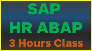 Learn SAP HR ABAP from Scratch BeginnerFriendly Tutorial [upl. by Ashatan622]