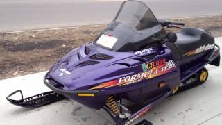 1998 Skidoo Formula 583 Deluxe [upl. by Ozkum]