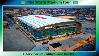 Fiserv Forum  Milwaukee Bucks  The World Stadium Tour [upl. by Alexandrina139]