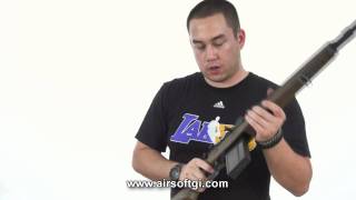 Airsoft GI  WE M14 Gas Blow Back Airsoft Rifle [upl. by Rehpotsirhcnhoj]