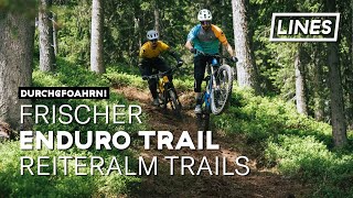 Enduro Trail  Reiteralm Trails  LINES [upl. by Eneiluj]