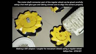 DoItYourself Mecanum Wheel Adapter  Coupler [upl. by Mcgraw81]