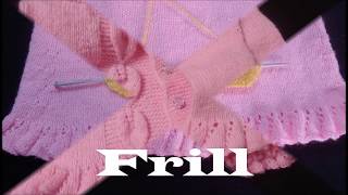 Knitting Frill [upl. by Naed]