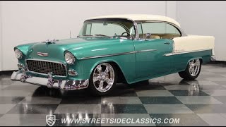 1955 Chevrolet Bel Air Restomod for sale  6210DFW [upl. by Anivla]