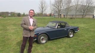 Triumph TR6 triple carb fast road spec  superb sound [upl. by Juno731]