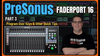 PreSonus Fader Port  How to Use amp Get Started  Part 3 [upl. by Rodolfo]