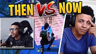 Myth Playing Fortnite Then vs Now  Fortnite Best Moments 61 [upl. by Zackariah806]