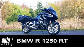 BMW R 1250 RT Essai en POV de la luxueuse routière AutoMotocom [upl. by Yttig421]