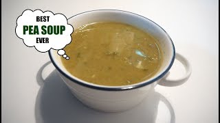 BEST SPLIT PEA SOUP RECIPE EVER BY CRAZY HACKER [upl. by Ydnahs]