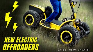 7 Latest Electric Offroad Machines w MudTerrain Tires amp High Torque Motors [upl. by Diahann793]