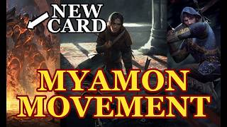 NEW GWENT CARDS IN ACTION  Gwent Open 3 semifinal MYAMON v TGX [upl. by Annalla]