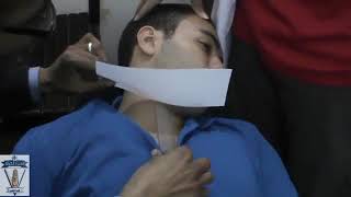 Practical CVS Jugular Venous Pulse Dr Mohamed Fayez [upl. by Akilak333]