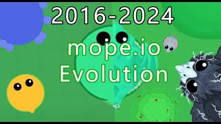 mopeio Evolution All Updates From 20162024 [upl. by Shuler188]