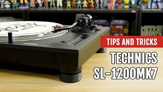 Technics SL1200MK7  Review  Tips and Tricks [upl. by Anitsihc468]