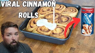 Make copycat Cinnabons out of your Pillsbury Cinnamon Rolls EASY [upl. by Eillas]