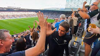 💥 KIERAN TRIPPIER FREEKICK SENDS ST JAMES PARK CRAZY  Newcastle 33 Man City [upl. by Jaenicke131]