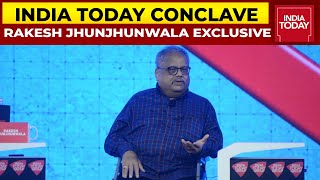 Ace investor Rakesh Jhunjhunwala Decodes Market Excitement  Exclusive  India Today Conclave [upl. by Habas]