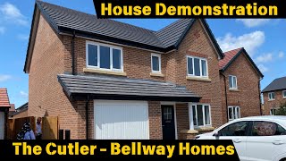 Home Demonstration  Jellicoe Gardens  Bellway Homes  Moreton UK [upl. by Hinda]