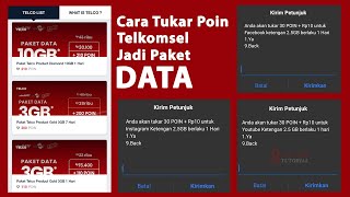 Cara Tukar Poin Telkomsel Jadi Paket Data  Terbaru 2020 [upl. by Yenreit172]