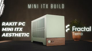 Rakit PC Mini ITX Estetik Minimalis Gak Perlu Mahal  Fractal Terra Ryzen 7 5700X RX 6700 XT [upl. by Gerhardt368]