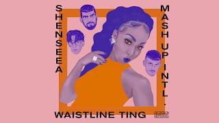 Mash Up International ft Shenseea  Waistline Ting official animation video [upl. by Okechuku]