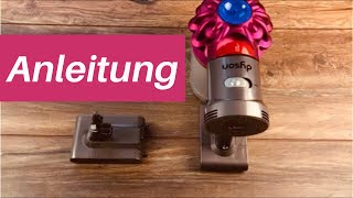 Dyson Akku Tausch Anleitung  Reparatur Wechsel Tutorial [upl. by Bender]