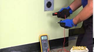 Video Perform a Voltage Check on a 240 Volt Outlet [upl. by Naman]