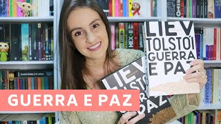 O que achei e dicas para ler GUERRA E PAZ de Liév Tolstói  Michelly Santos Literatura [upl. by Ennayelsel]