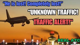 Lost Aircraft Causes chaos at LAX Bravo buster realatc [upl. by Aiclef]