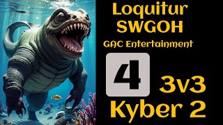 SWGOH Loquitur 3v3 GAC M3 3GL Trench Gar and Tuskens [upl. by Rednaxela]