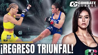 ¡LA LOBA El Regreso TRIUNFAL  Lucero quotLa Lobaquot Acosta vs Silvia Juaneda I Combate Global 72 [upl. by Beisel]