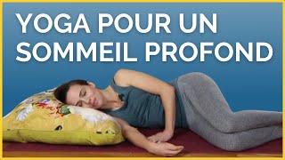 Yoga pour mieux dormir  Yoga pour insomnie 🌙 [upl. by Annavaj942]