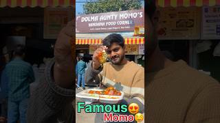 Dolma Aunty Momo review 😍🤤 shorts [upl. by Monie]