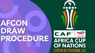 AFCON DRAW PROCEDURE REVEALED AS BLACK STARS LOOK TO FIND OUT GROUP OPPONENTS [upl. by Atiuqer]