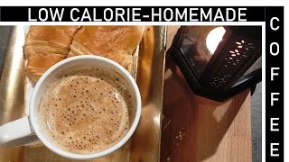 Low calorieHomemade Coffee Recipe [upl. by Enylcaj]