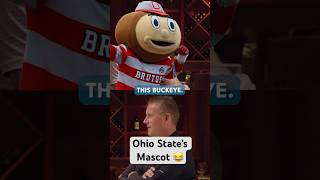 Confronting Kirk Herbstreit about Ohio State’s mascot 😂 🌰 collegefootball comedy [upl. by Havelock]