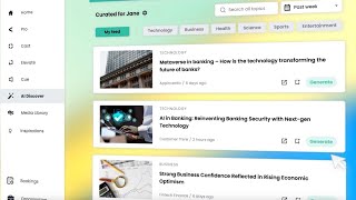 Unlock New Video Ideas with AI Discover [upl. by Lednic494]