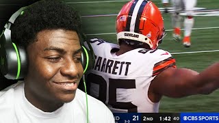 MR GARRETT YOU ARE HIM Cleveland Browns vs Indianapolis Colts Highlights REACTION [upl. by Nednyl]