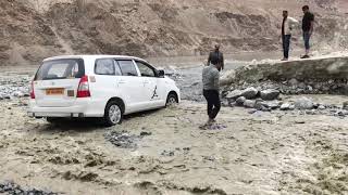 Nubra Valley to Pangong via shayok [upl. by Eneleh594]