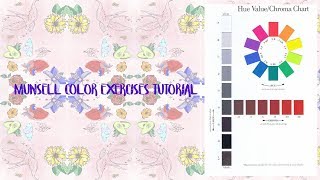 Munsell Color Exercises Tutorial [upl. by Bekha]