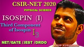 PARTICLE PHYSICSEp3IsospinI and third component of isospin Best explanationCSIRNETGATE [upl. by Ellynn]